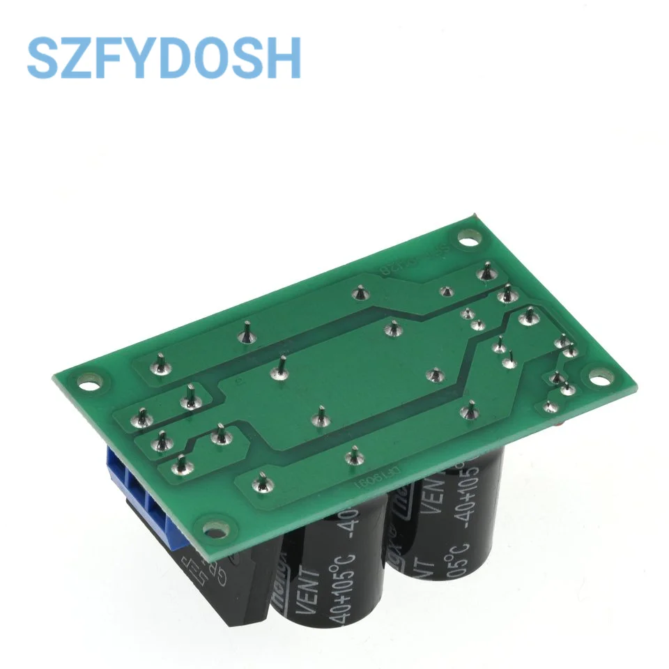 PW28 Dual Power Filter Power Amplifier Board Rectifier High Current 25A Flat Bridge Unregulated Power Supply Board DIY