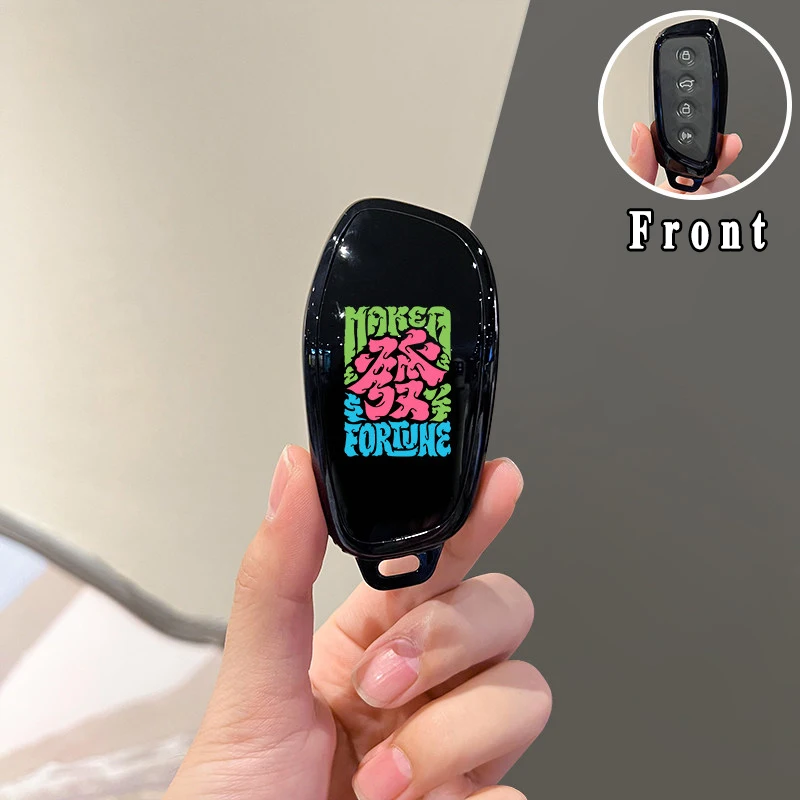 Fashion for Great Wall Haval H6 2024 H9 2024 H2 M6 Cool Dog Plus Owl Dragon MAX F7 F7X F7H H8 H3 Car Key Case Cover Fob Holder view 5
