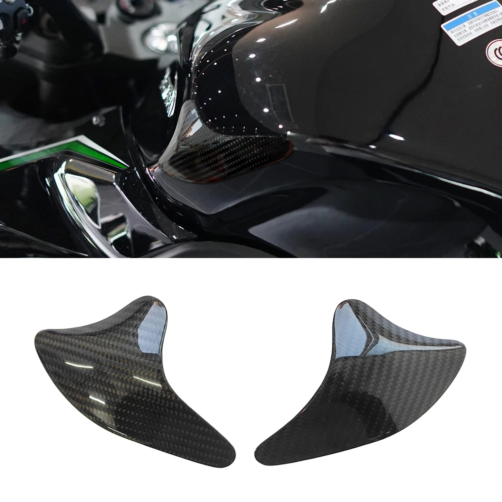 Motorcycle Falling Protection Fuel Tank Cover for Kawasaki Z1000 Z1000SX 2015-2022 Carbon Fiber