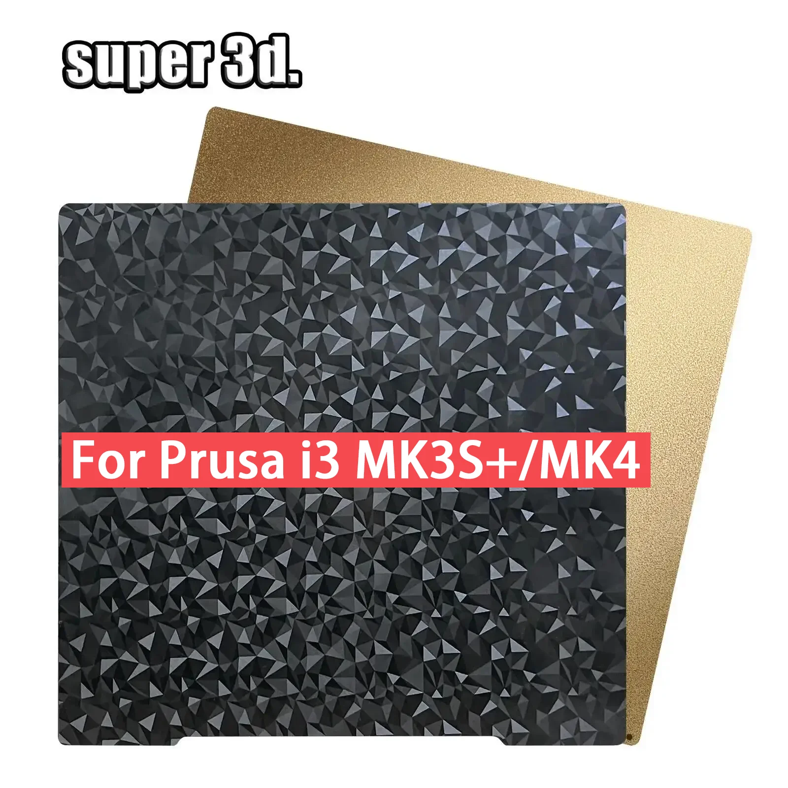

Prusa MK4 MK3S Лист PEI 241x254 Двусторонний лист пружинной стали для домашних животных Pei Магнитная конструкционная пластина Prusa Mk3 Аксессуары PEO Пластина