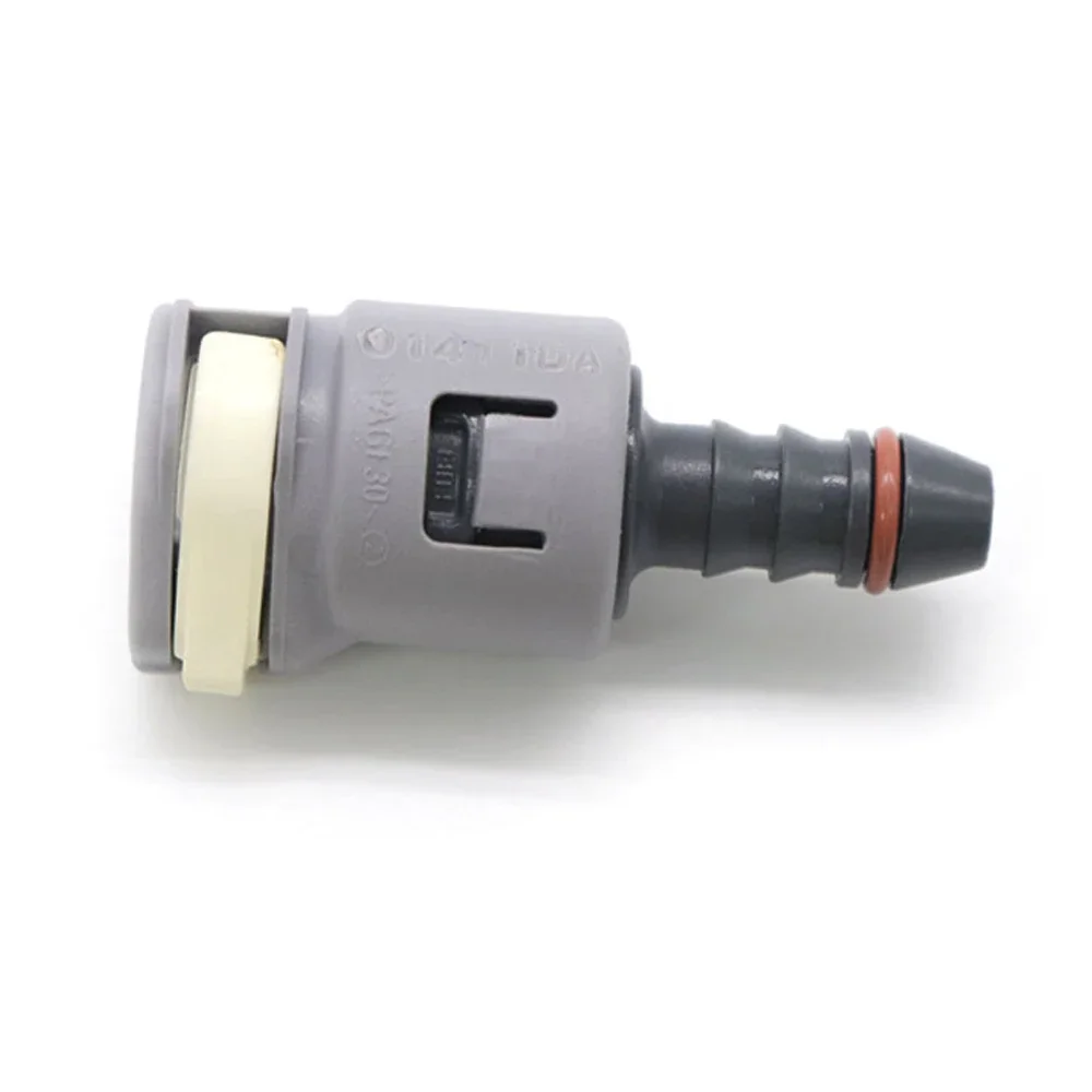 2PCS High Quality 7.89mm ID6 8x6 180 degree SAE 5/16 Fuel pipe joint Fuel line quick connector plastic fittings female connector