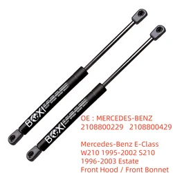 BOXI 2Pcs Hood Lift Support 2108800229 2108800429 For Mercedes-Benz E-Class W210 1995-2002 S210 1996 - 2003 Estate Lifts Struts