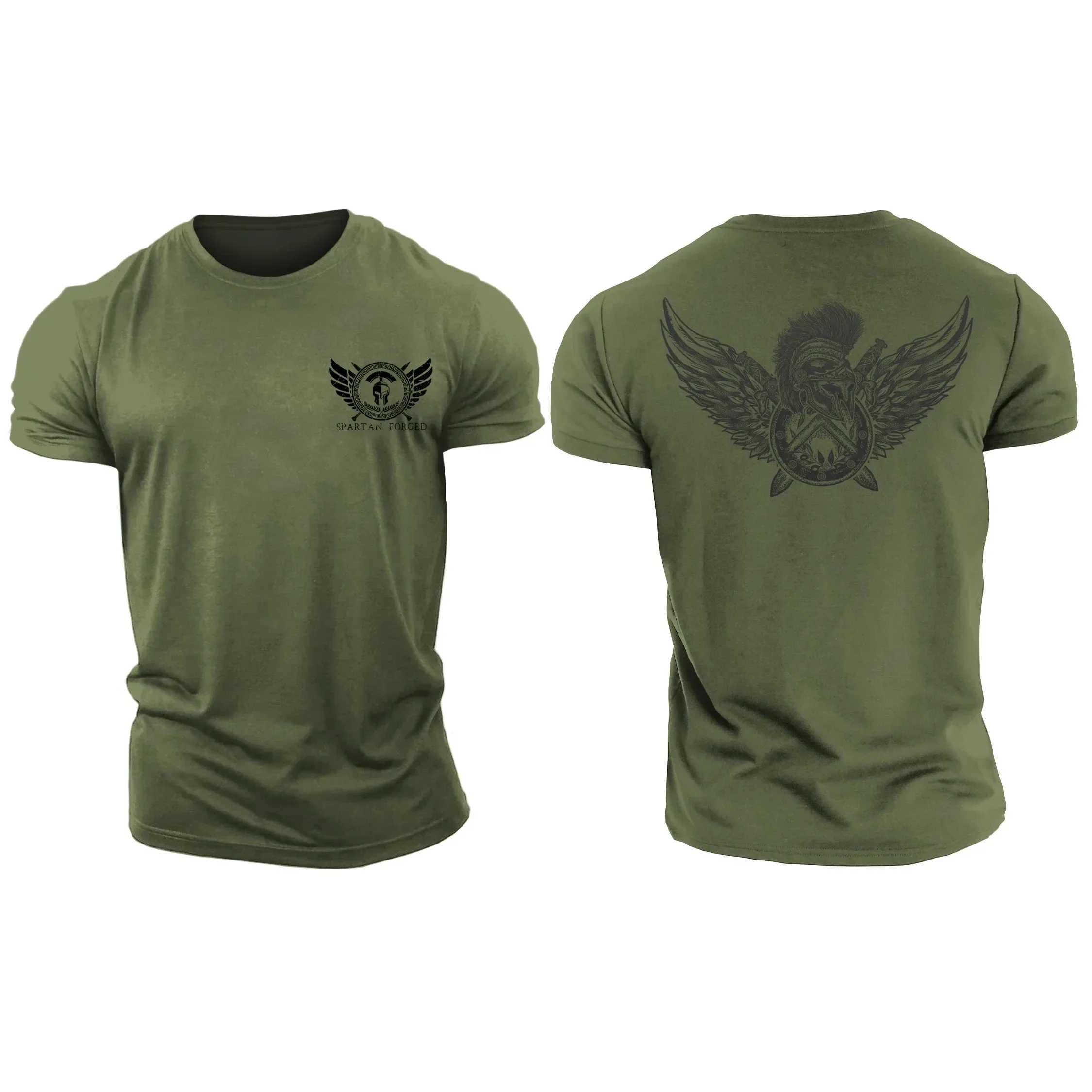 

2025 New Hot Outdoor Sports Letter Printing Trend New Cotton Printing Fashion High-end Brand Loose All-match Brand Short-sleeved