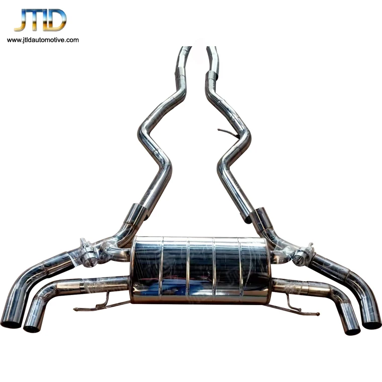 for  JTLD made in China performance car exhaust system exhaust catback for BMW G20 340I B58 valved exhaust cat back