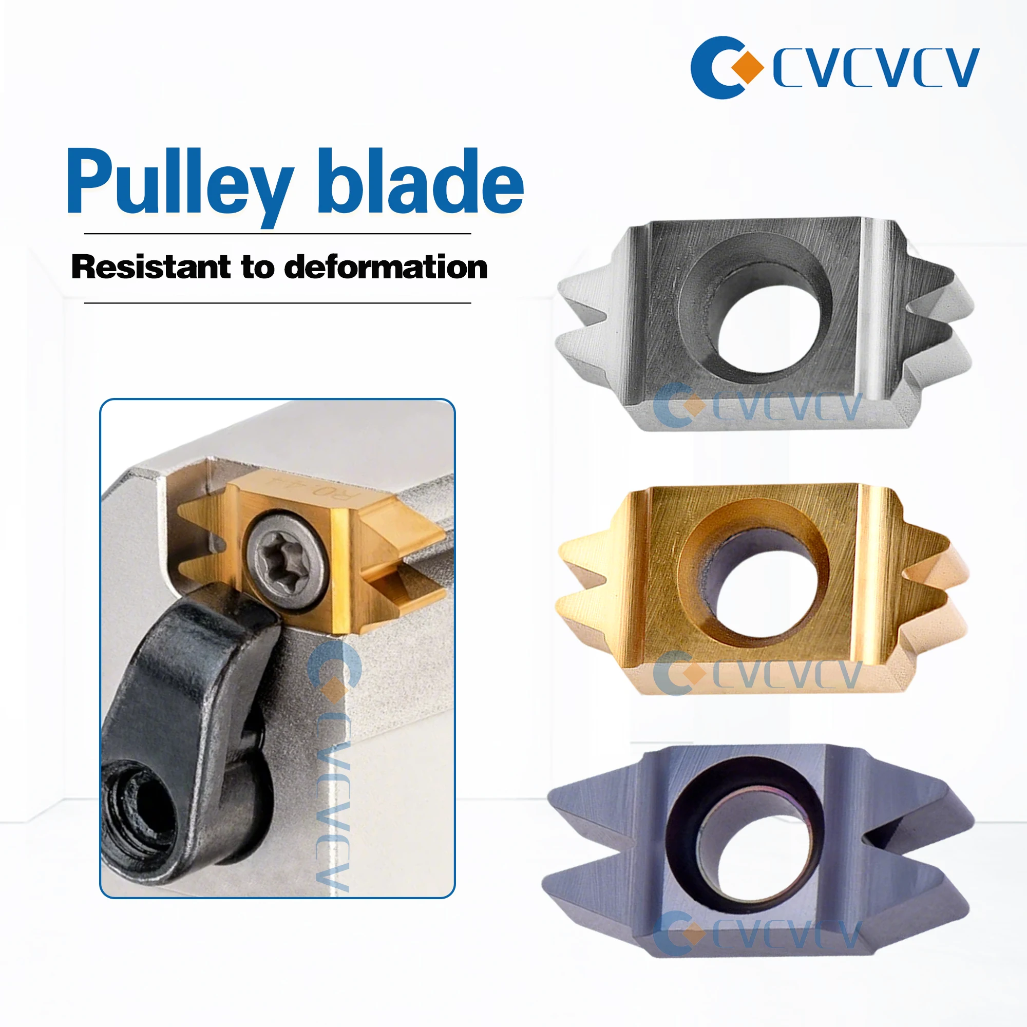 

Double Toothed Belt Pulley Blade PDL2.34-WR0.2/NR0.4 PDL3.56WR0.43/NR0.32 Numerical Control Lathe Car Belt Pulley Slotting Blade