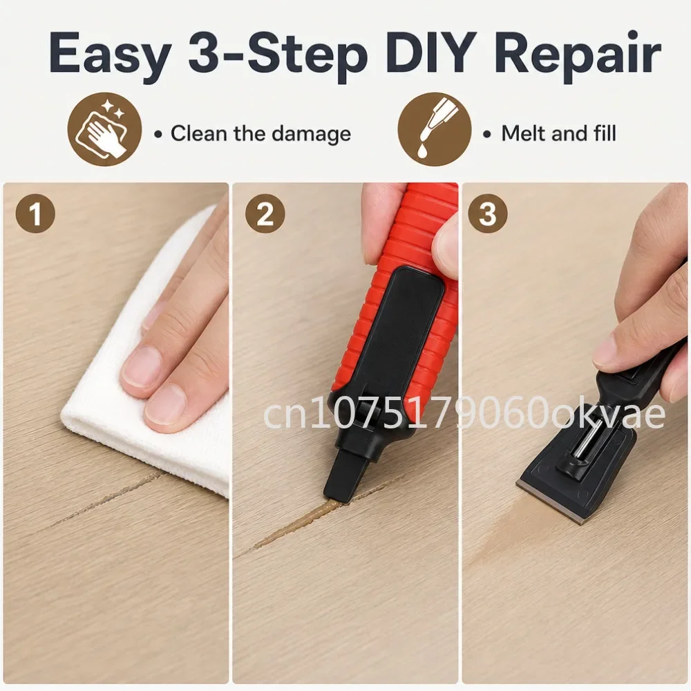 Ceramic Tile and Surface Repair Tool Set description 6