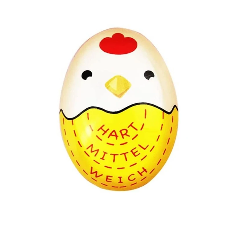 漫画ソフトゆで卵タイマー卵変色インジケータ卵温度オブザーバープラスチックゆで卵ドロップセール