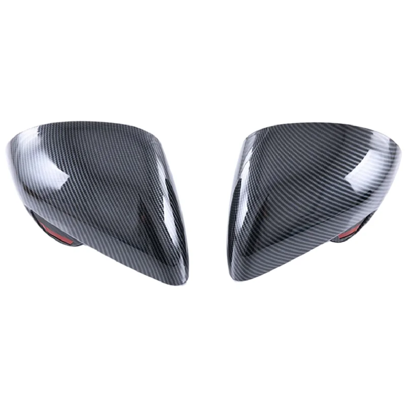 

Car Carbon Fiber Style Door Side Mirror Cover Trim Sticker for BYD Dolphin Atto1 EA1 2022 2023