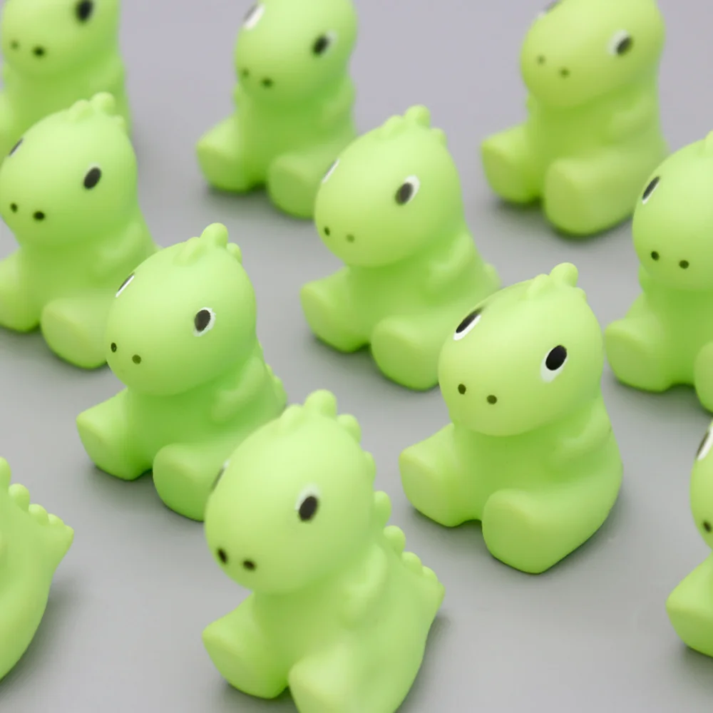 3pcs Random Color Cute Dinosaur Soft Pinch Relieve Daily Stress and Tension Decompression Slow Rebound Fidget Cute Dinosaur Toy.
