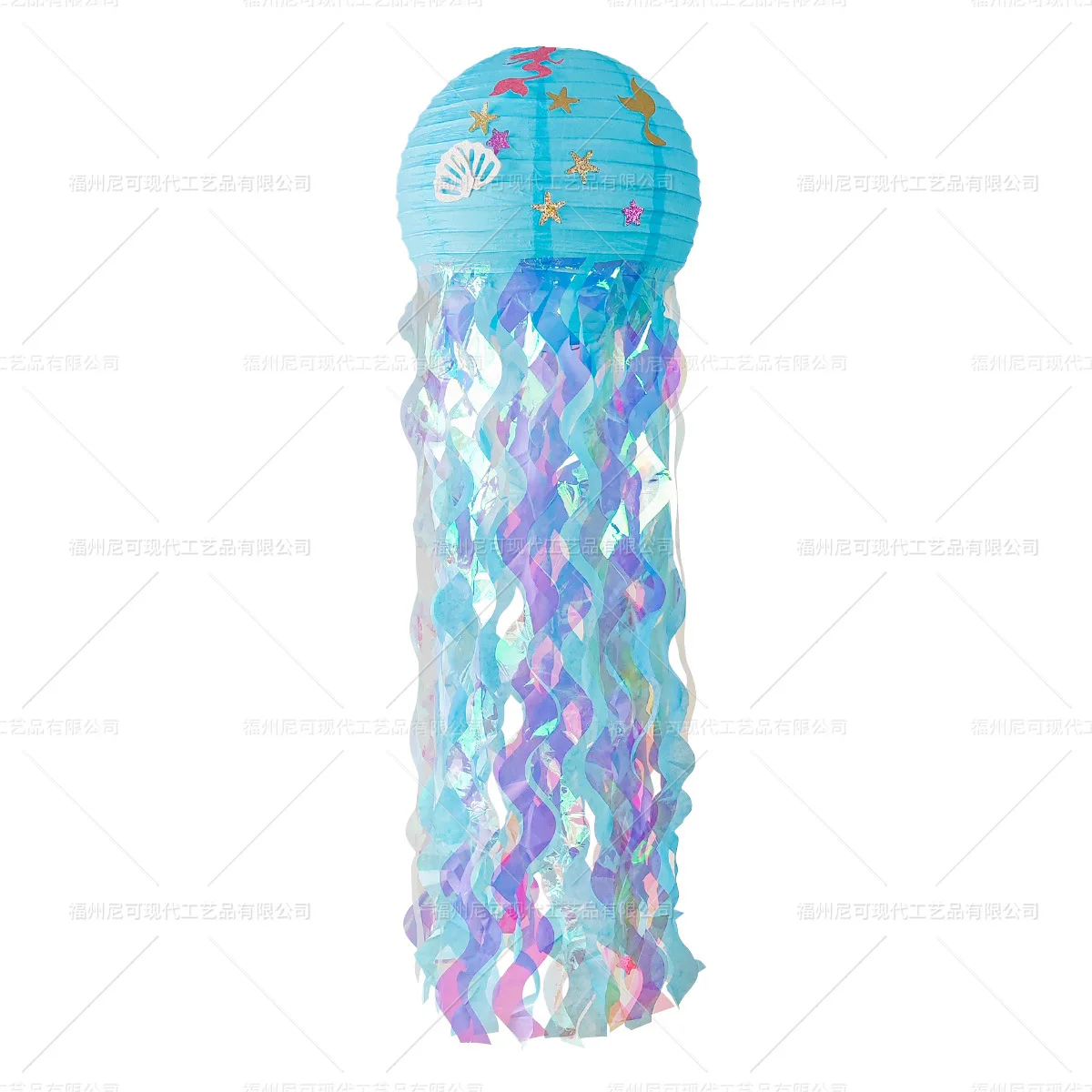 Lila Meerjungfrau Geburtstags-Tischdeko Party Mädchen Pappteller Becher Servietten Tischdecke Geburtstagsbanner für Kinder Ballonset Hintergrund – Detail 23