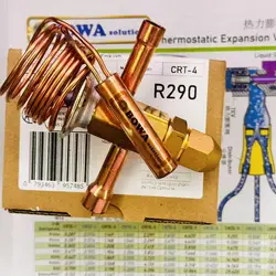 8,000 Btu R290 mechanic TEV prevents the flooding of the refrigerant to the compressor ensuring that the plant would run safely
