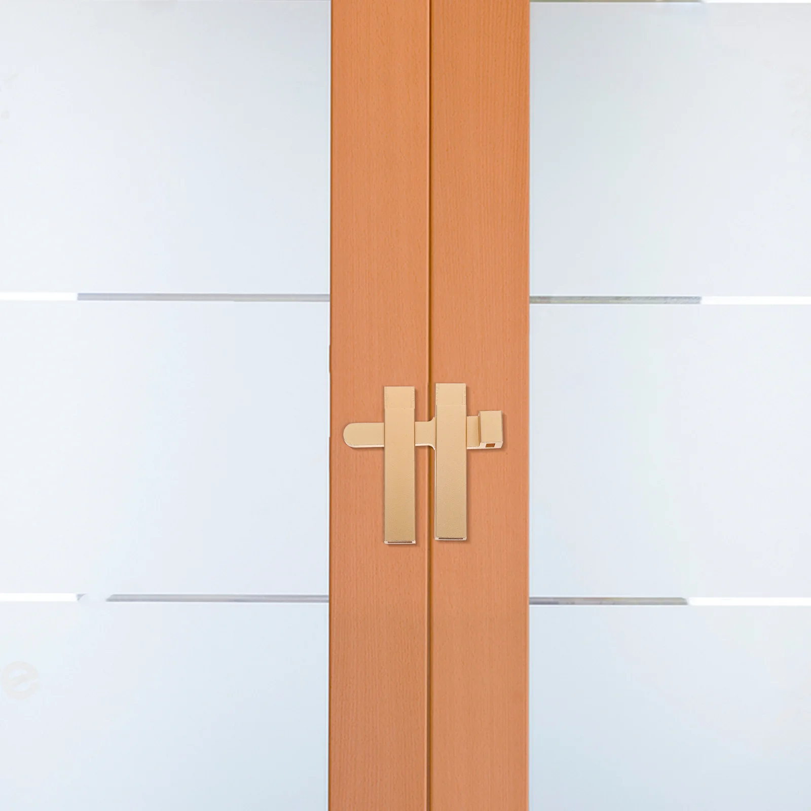 

1Set Durable Aluminum Alloy Door Latch Elegant Finish Sliding Bolt Lock Privacy Safe Toilet Outdoor Garage Window