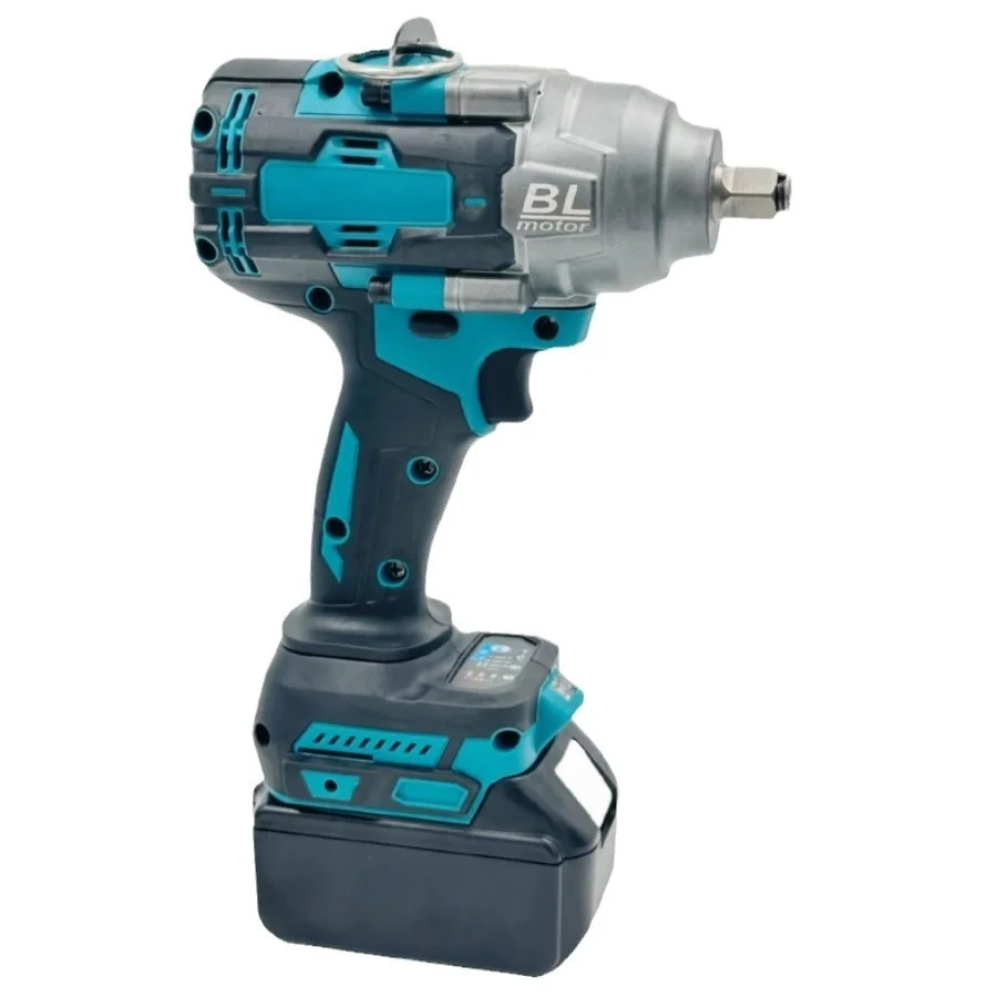 مفتاح ربط كهربائي كبير بتأثير عزم دوران 2000NM أدوات كهربائية للتجارة الخارجية مع بطارية 20 فولت ومحرك بدون فرش