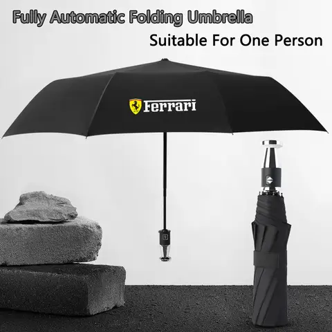 페라리 SP1 812 F40 F12TDF SF90 F458 F430 F8 488 F12 FF 430용 차량용 접이식 우산 휴대용 자동 차양 올시즌용 1개
