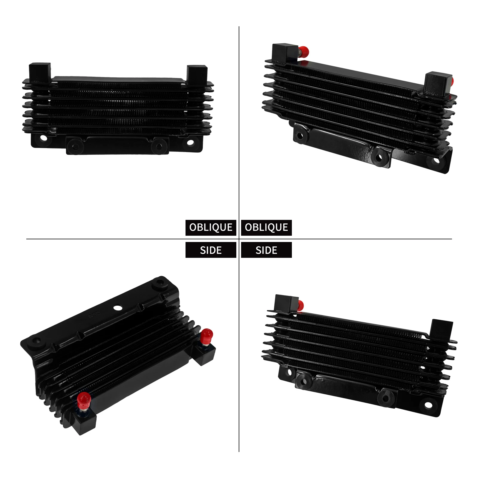 Motorcycle Oil Cooler Cover Water Tank Radiator For Harley Touring Road Glide Street Electra Glide Road King FLHRXS FLHR FLTRXS