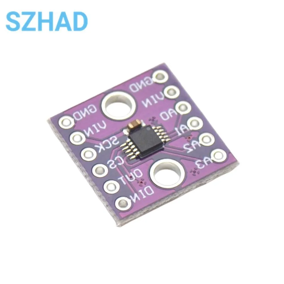 ADS1118 16 Bit ADC SPI Communication Module Development Board