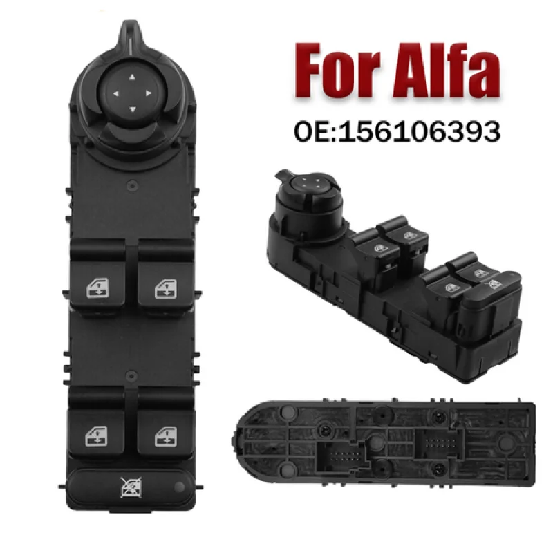 

A+ ABS Car Window Control Switch 156106393 For ALFA Romeo Giulietta 940 2010-2013