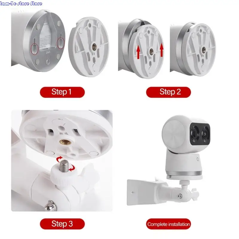 D0UA настенный кронштейн для S350 S350 Нарученные камеры безопасности предлагают 360 градусов регулируемый угол обзора легкая