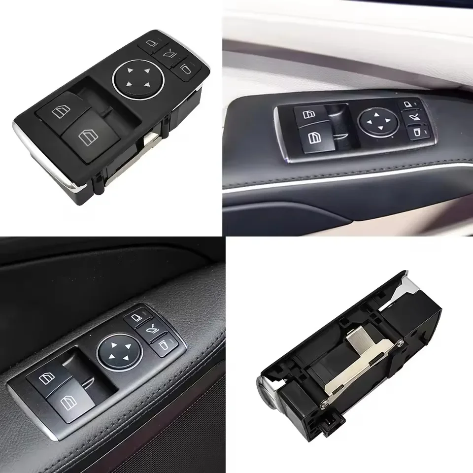 Electric Power Master Window Switch Button For Mercedes Benz C SL SLK Class C200 C260 C63 SL400 1729506900 For W204 W172 W231
