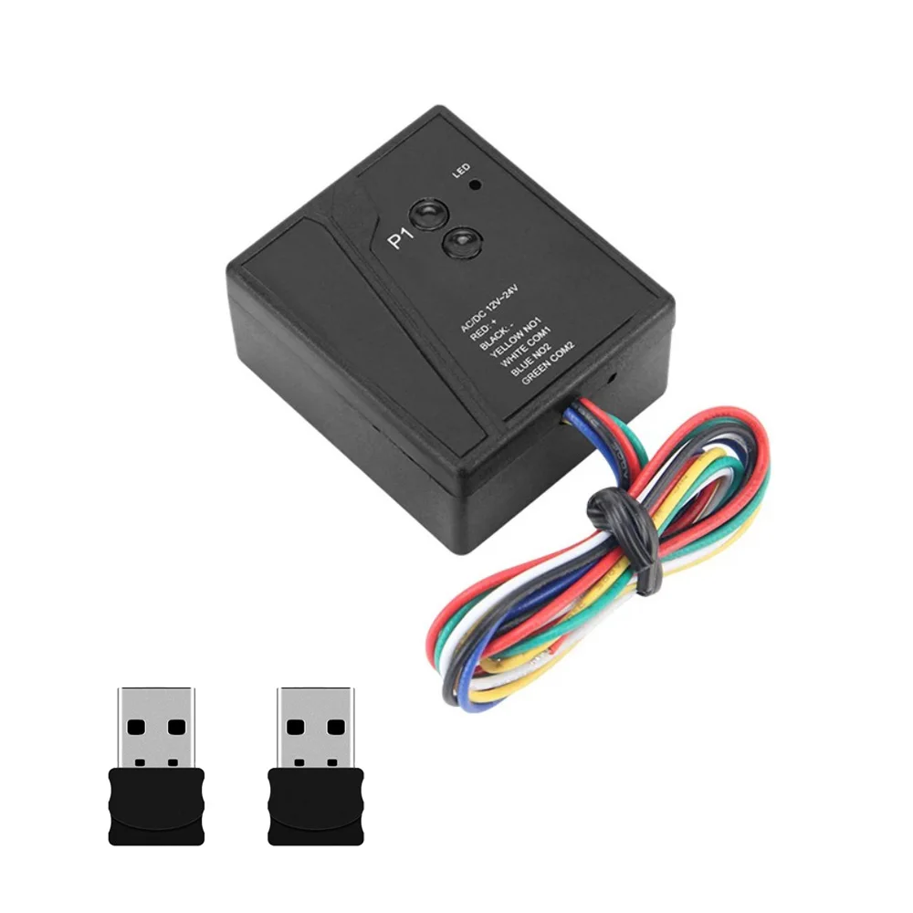 Universal Car Wireless Transmitter And Receiver Remote Control Garage Door Opening Receiver 2.4G Bluetooth Connection USB Sensor