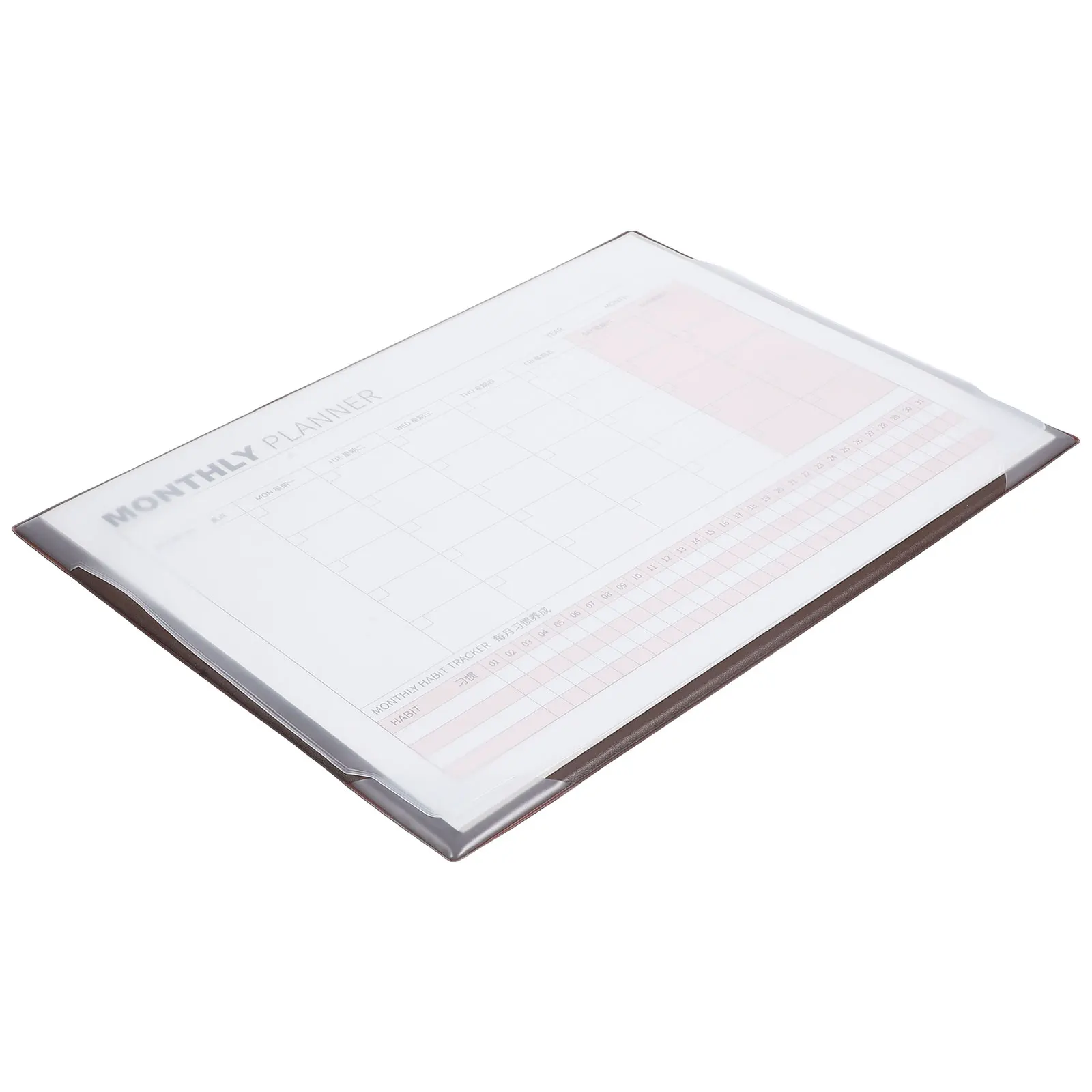 

Calendar Desktop Planning Note Pads PVC Kraft Paper Daily Planner Notepad Schedule Organizer Office Use