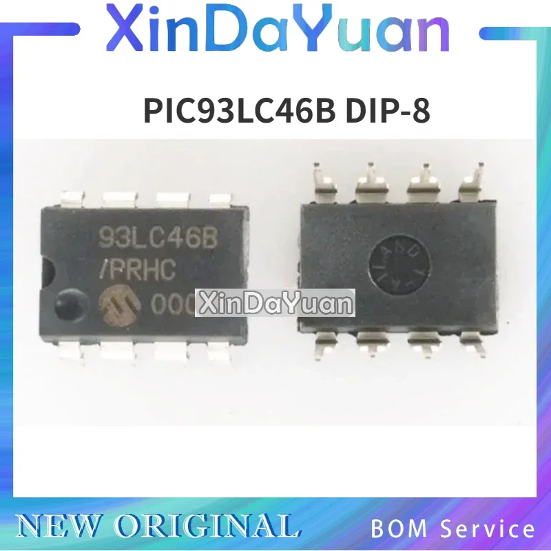 10 個 93LC46 PIC93LC46B-I/P DIP-8