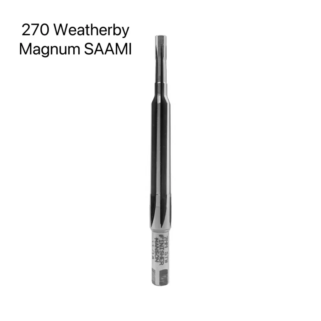 

270 Weatherby Magnum SAAMI Chamber Reamer Customized Cutter Solid Carbide