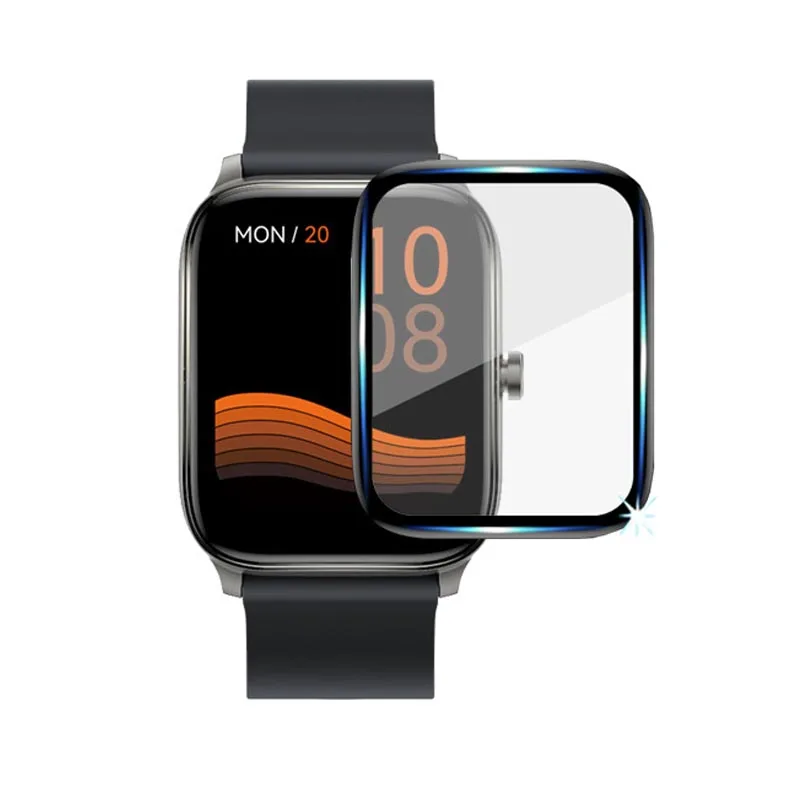 3D Curved Soft Edge Protective Film Cover For Xiaomi Haylou GST LS09B/RS4 LS12/LS02/RT LS05S Watch Screen Protector Accessories