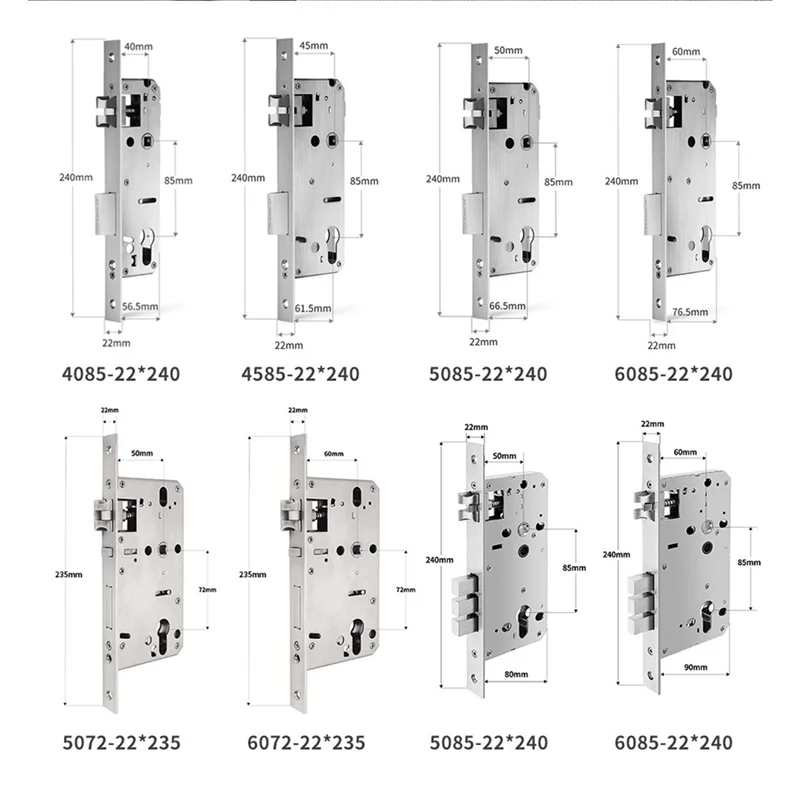 SQPP-Password Swipe Card Intelligent Lock Tongtong APP Bluetooth Unlocking Anti-Theft Fingerprint Replacement Lock Cylinder