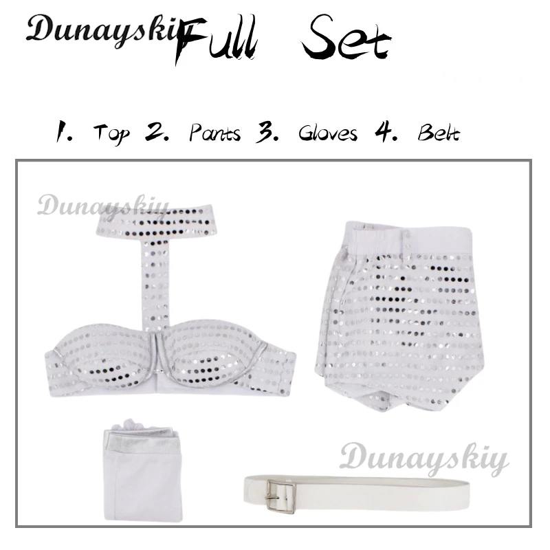 Movie Austin Powers Cosplay Woman Robot Costume Sexy Sliver Top Bra Shorts Suit Stage Performance Outfit Halloween Customized