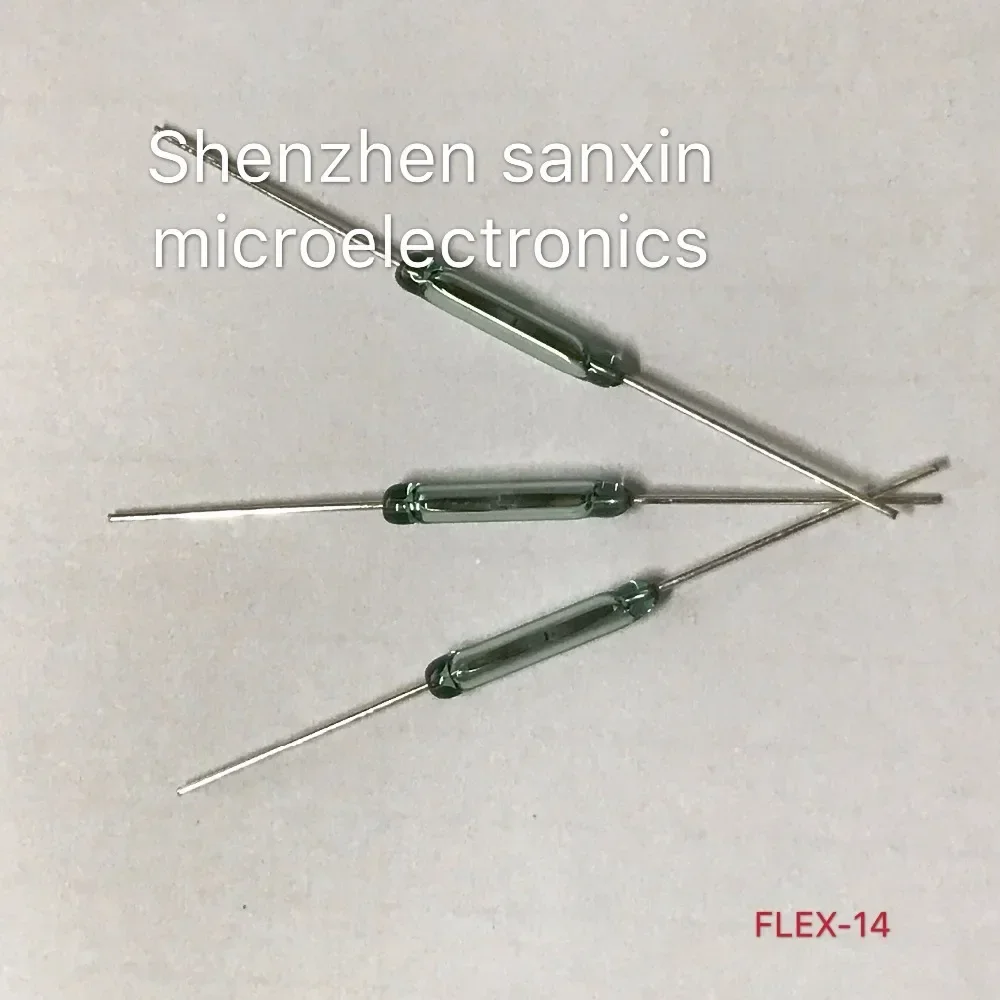 10個/ドライリードパイプフレックス14ノーマルオープンタイプ2*14ミリメートル磁気制御スイッチリードスイッチ