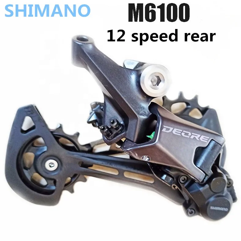 Shimano Bicycle Accessories DEORE RD-M6100 SGS Rear Derailleur 12 Speed Bike Bicycle Rear Derailleur