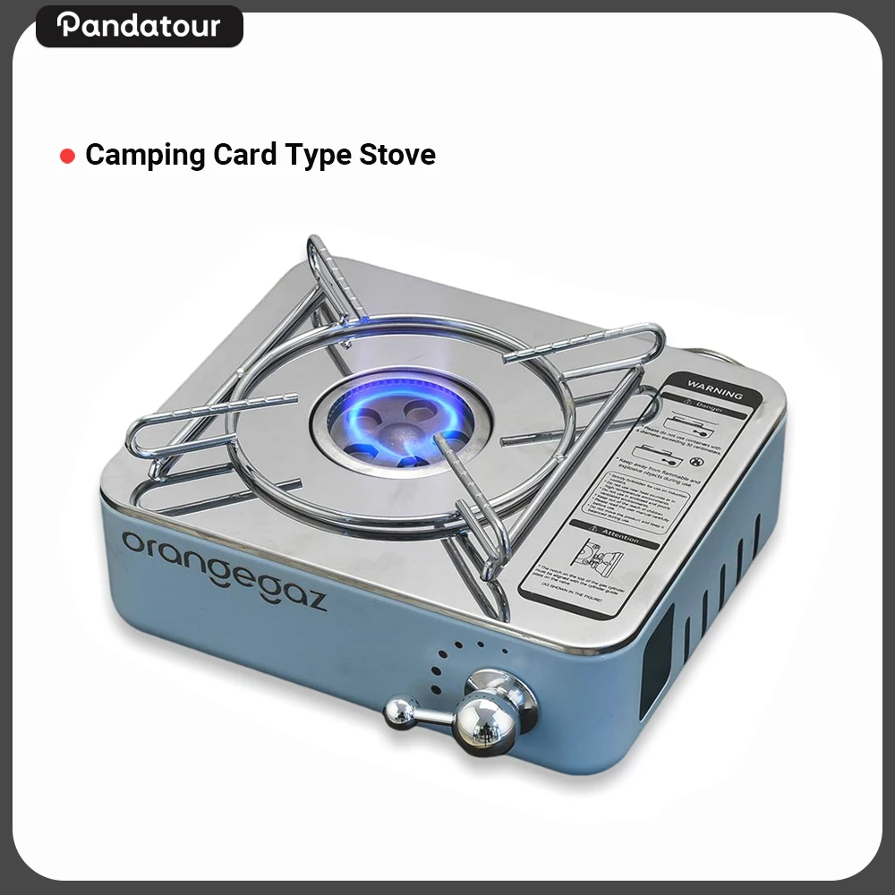 Pandatour Kitchen casstte Stove outdoor stove With One Click Ignition Compact And Cute Camping Stove Tourism Cooker Burner