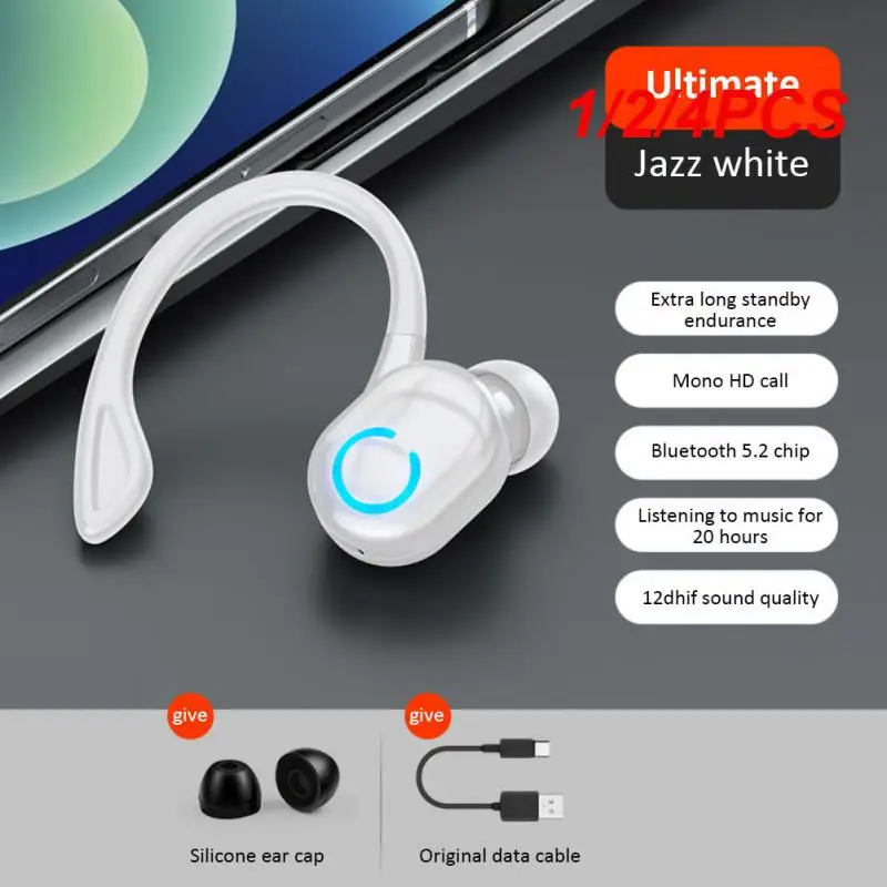 1/2/4PCS Earphone Mini Pods i7s Mini TWS True Wireless Headphone Handsfree Noise Reduction Headset fone Earbuds With