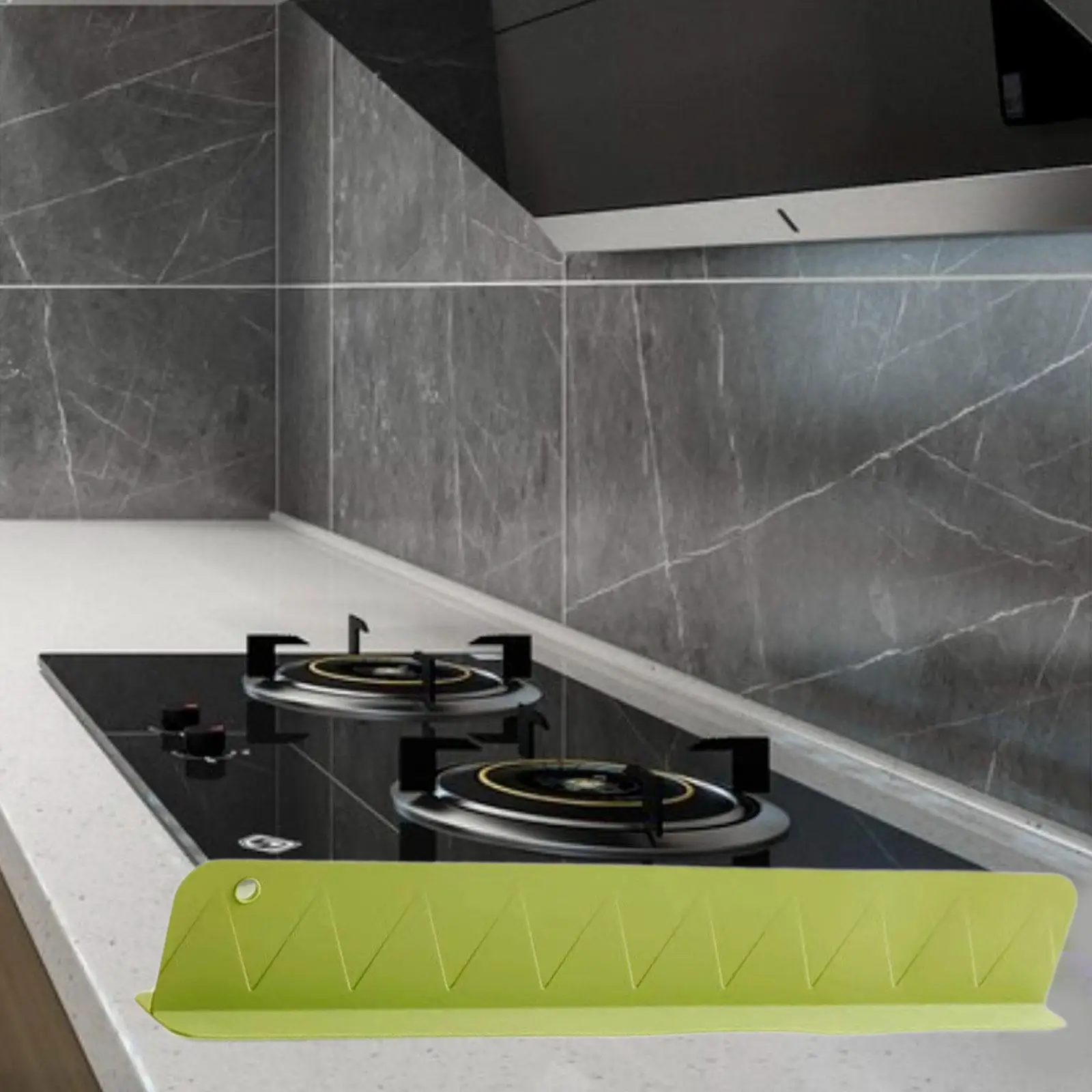 Deflector de agua de silicona premium con protector contra salpicaduras de fregadero de silicona para isla de baño