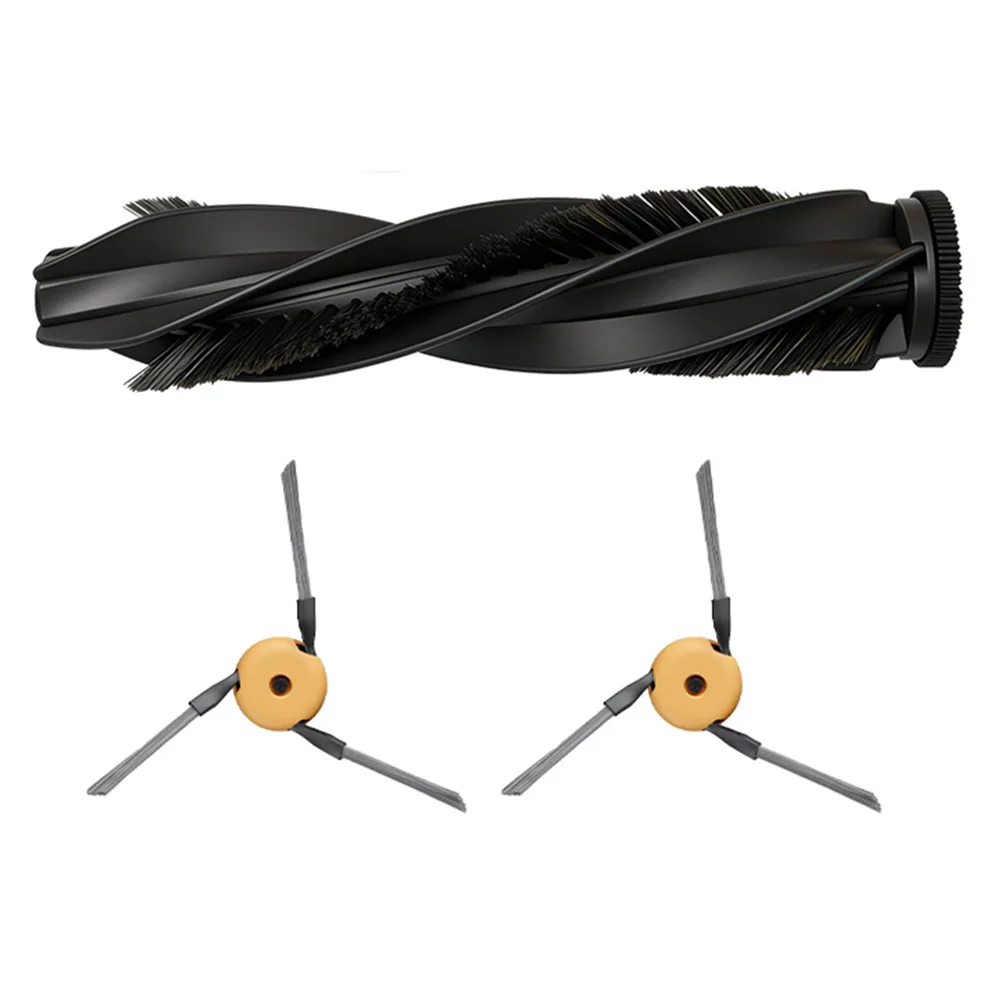 

Набор из 3-х щеток для робота-пылесоса Dreame X60 Max Ultra: 1 основная роликовая щетка и 2 боковые щетки для эффективной уборки пола