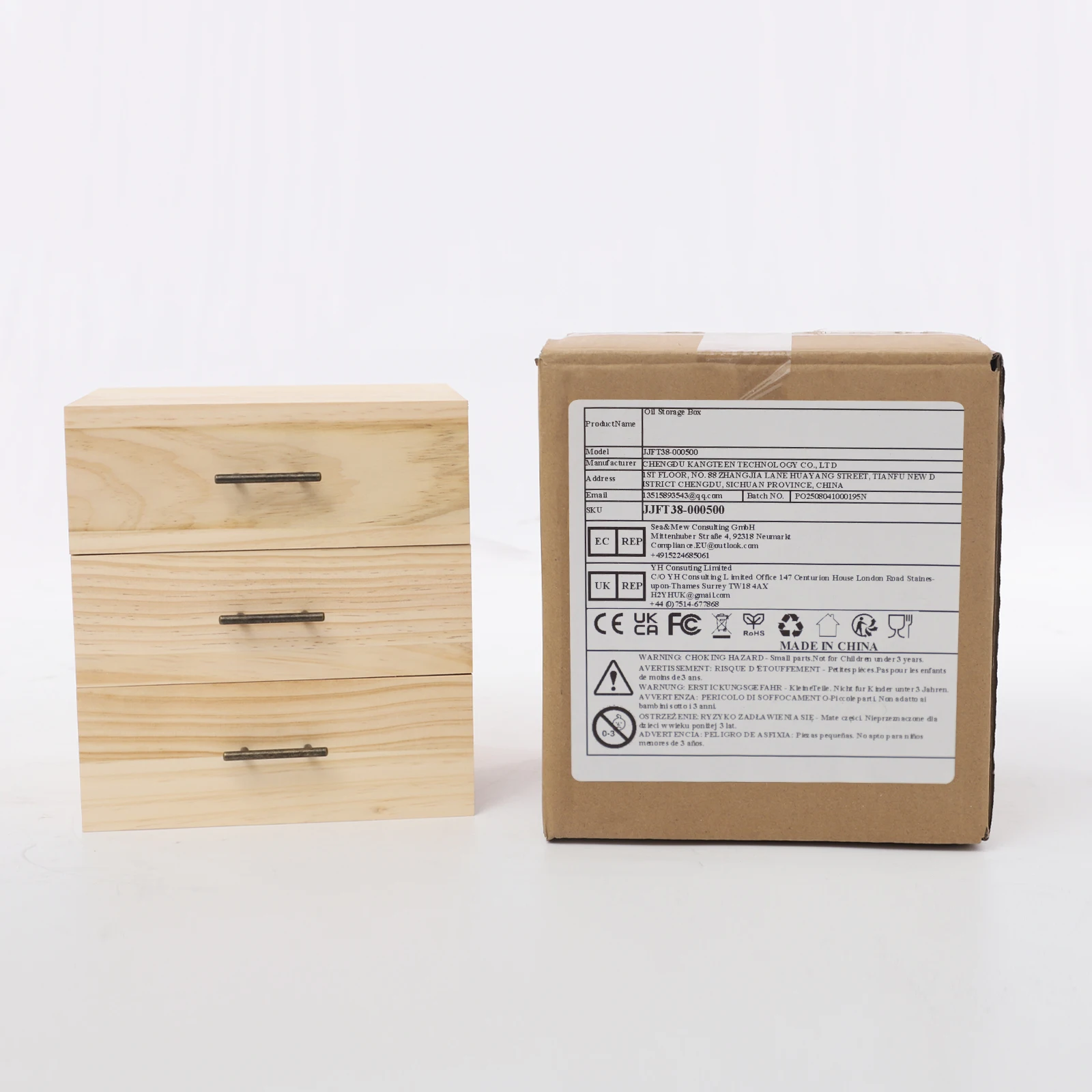 90 Fächer Holz-Aufbewahrungsbox für ätherische Öle, Tragetasche für ätherische Öle, Flaschen aus Kiefernholz, 5 ml und 15 ml – Detail 7