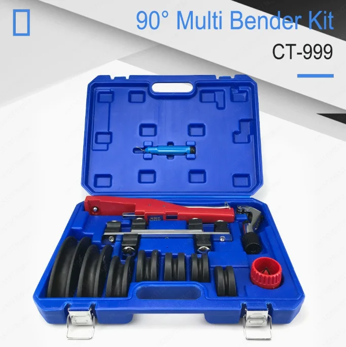 6-22Mm combined pipe bender, manual bending copper pipe labor-saving nylon plate with cutter CT-999