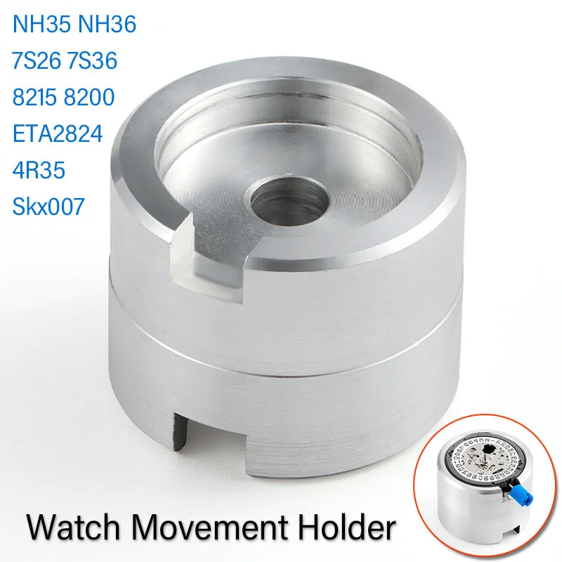 Watch Movement Holder Base Repair Tool for NH35 NH36 7S26 7S36 8215 8200 ETA2824 4R35 SKX007 Professional Watchmaker Accessory