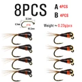 8pcs A and B