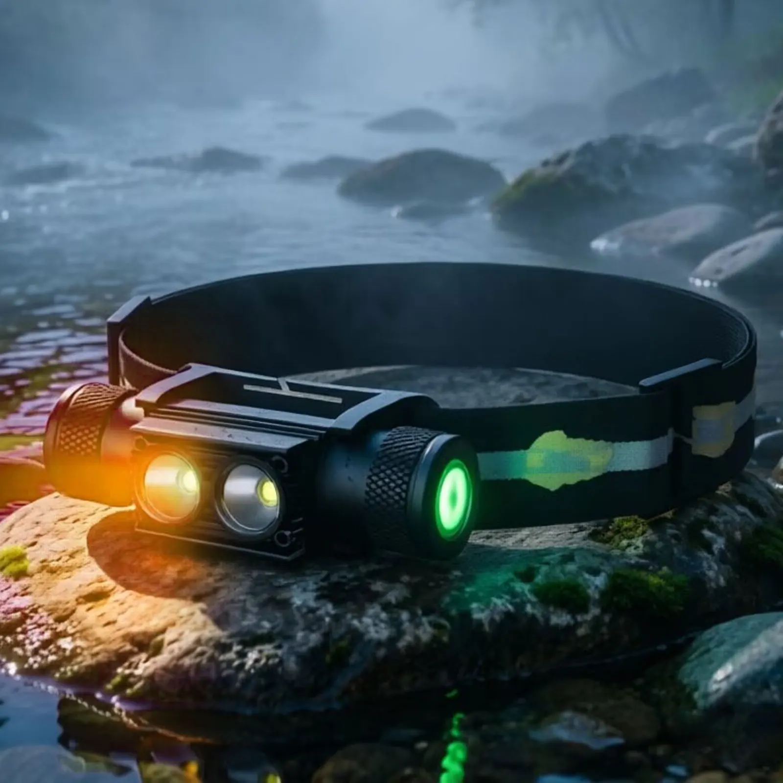 

Белый-желтый светодиодный налобный фонарь для активного отдыха, портативный, для рыбалки, с зарядкой Type-C USB, на аккумуляторе 18650, для ночного бега, походов, кемпинга