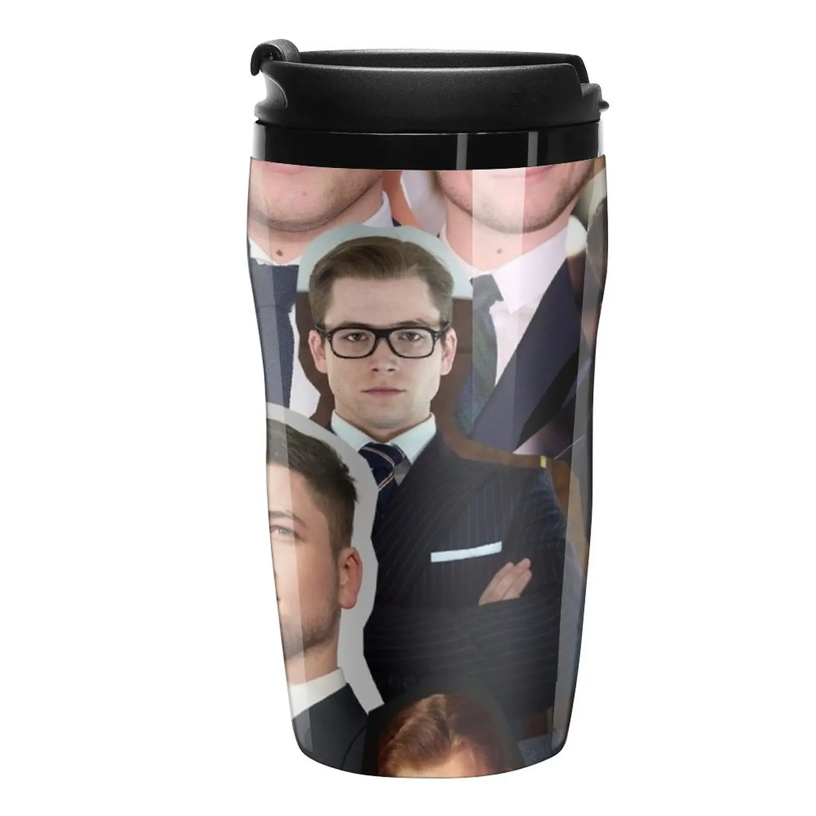 

New Taron Egerton Travel Coffee Mug Thermo Coffee Mug Coffee Cup Heat Preservation