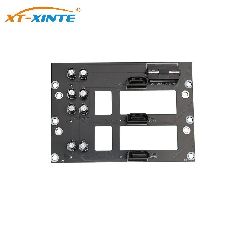 

Dual/Triple SATA 2.5/3.5 inch Hard Drive Backplane NAS Chassis Adapter Plate SATA Large 4D Power Supply Storage Server Backplane