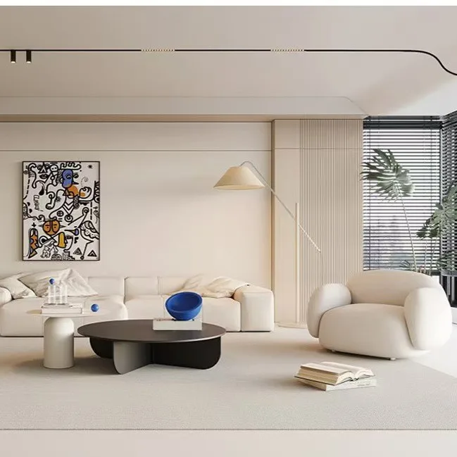 Reception Sofa Arc Magnetic Track Light Circular Circular 24V Track Light Concealed Mounted Open Mounted Magnetic T