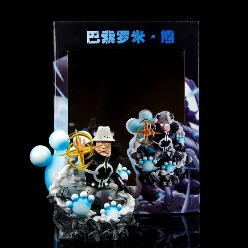 New 13cm One Piece Anime Peripherals Bartholemew Kuma Figure Pvc Model Desktop Decoration Statue Crafts Birthday Gifts Toys Kids view 5
