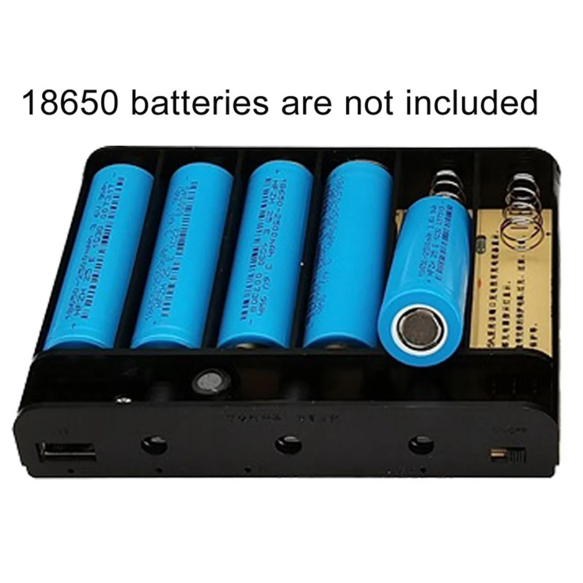 Y31A USB 5V 9V 12V Output DIY 18650 Battery UPS Power Supply Box for DVR Wireless Router Modem Mobile Phone LED