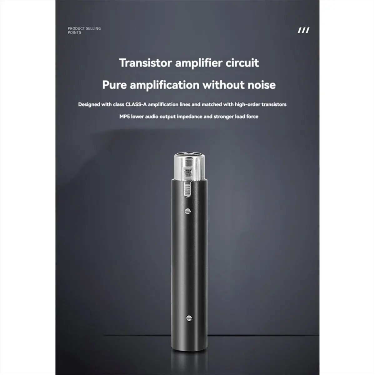 2026 جديد + مضخم ميكروفون ديناميكي 5 فولت مصدر طاقة قناة واحدة تزيد من الأنشطة المتعددة لسقوط الميكروفون الديناميكي