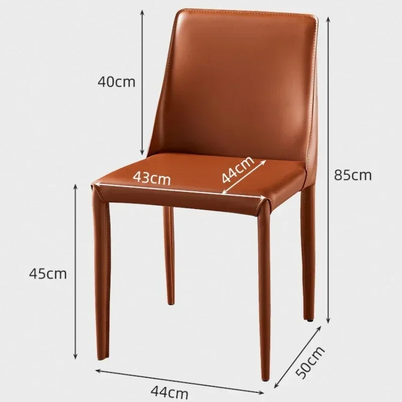 Modern Luxury Home Outdoor Garden Chair Terrace Design Comfortable Advanced Chaise Gamer Dining Sillon Individual Furnitures image 6