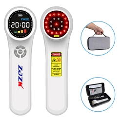 ZJZK 660nmx16diodes Class 4 Laser Lllt Amazon 810nmx4diodes+980nmx4diodes Chiropractor Laser Therapy For Pain Disc Herniation