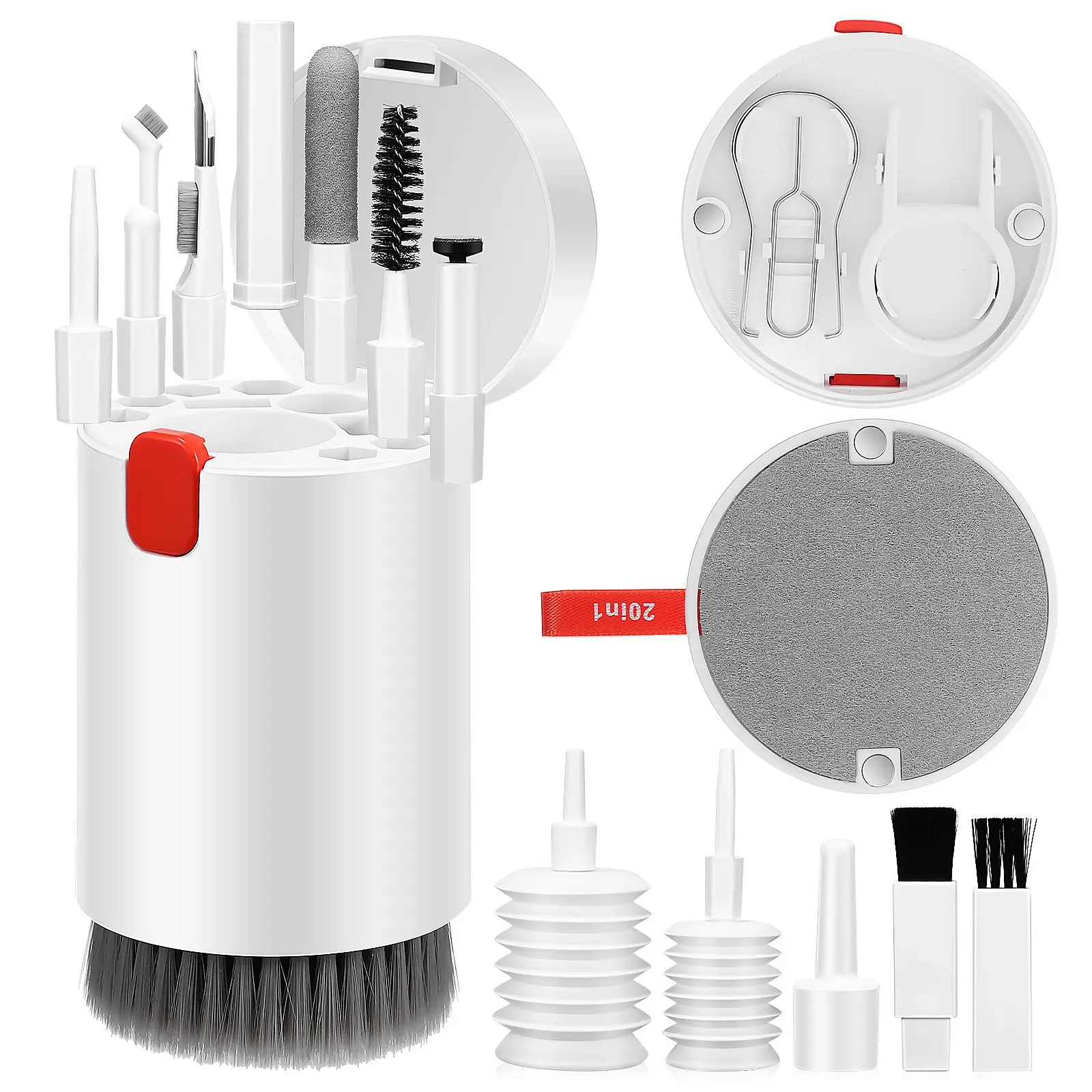 20 in 1 Multi functional Cleaning Kit for Camera Computer Phone Electronics ABS Tools Without Cleaner Keyboard Cleaner Tool